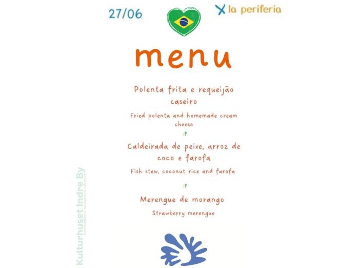 Aftenens Menu